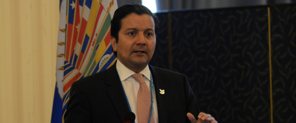 Ministro TIC - David Luna en la OEA