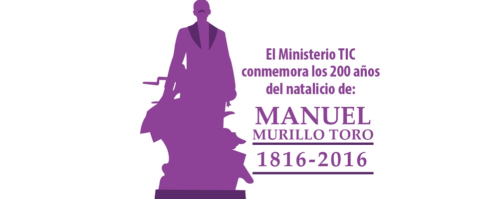 Imagen conmemorativa de Manuel Murillo Toro