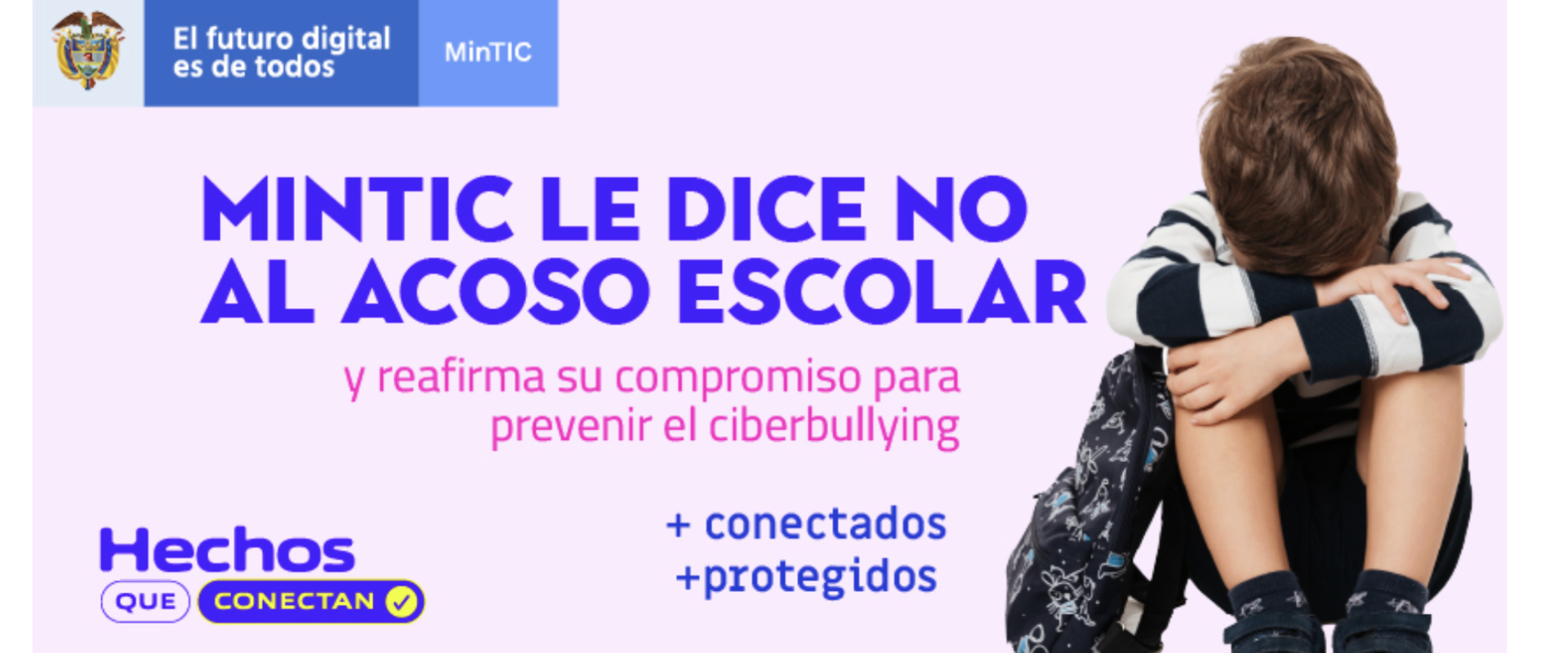MinTIC le dice no al acoso escolar y reafirma su compromiso para prevenir el ciberbullying MinTIC le dice no al acoso escolar y reafirma su compromiso para prevenir el ciberbullying