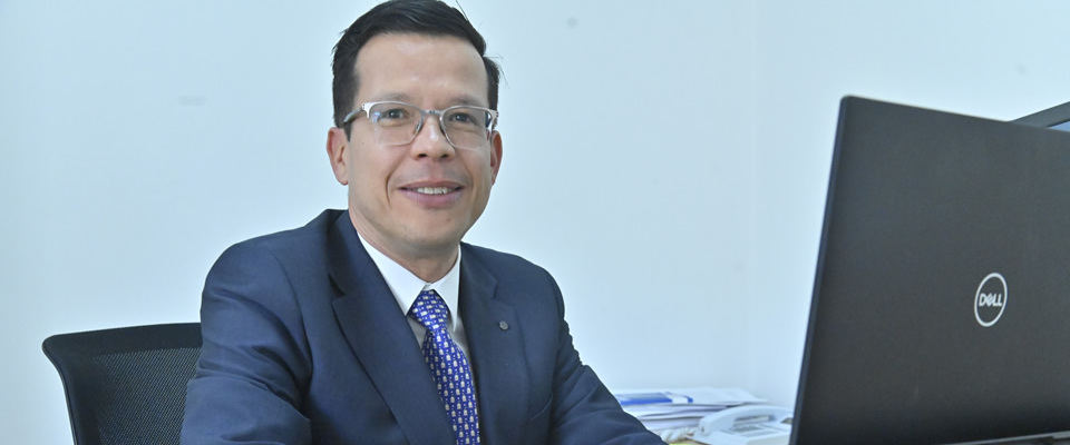 Luis Eduardo Aguiar Delgadillo (E), viceministro de Conectividad