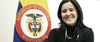 Ministra de Tecnologías de la Información y las Comunicaciones (TIC), Sylvia Constaín. Ministra de Tecnologías de la Información y las Comunicaciones (TIC), Sylvia Constaín.