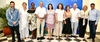 La ministra Sylvia Constaín y los Gerentes de los canales regionales La ministra Sylvia Constaín y los Gerentes de los canales regionales