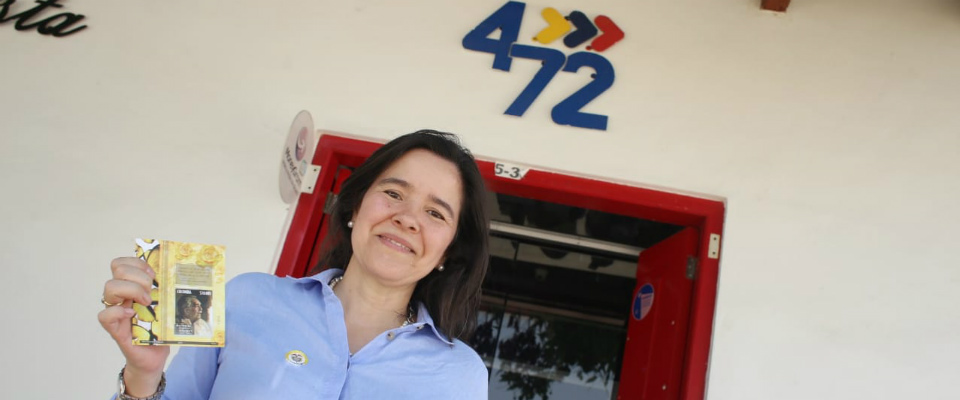 Ministra TIC en Aracataca