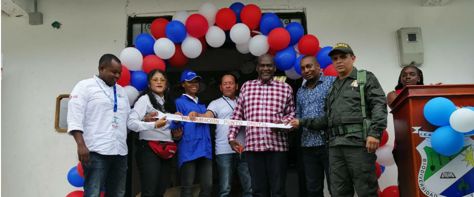 MinTIC conectó al municipio de Medio Atrato (Chocó) con activación de nuevo Punto Digital