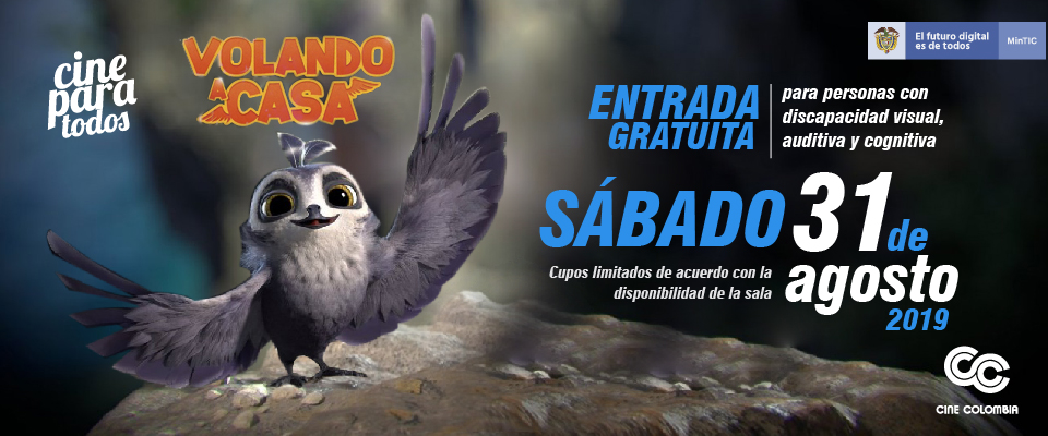 Continúan las funciones de cine accesible para personas con discapacidad