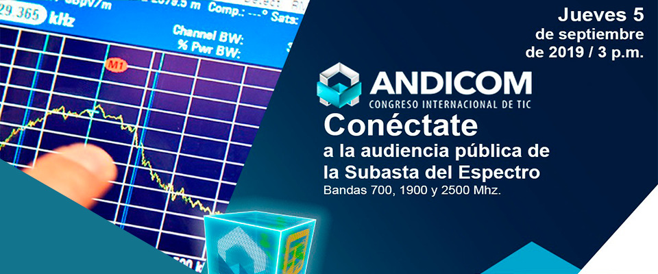 Este jueves, audiencia pública sobre resolución de la subasta del espectro
