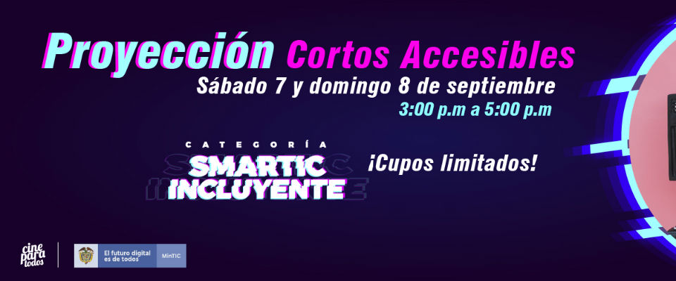 Cine gratis en Bogotá este fin de semana para personas con discapacidad