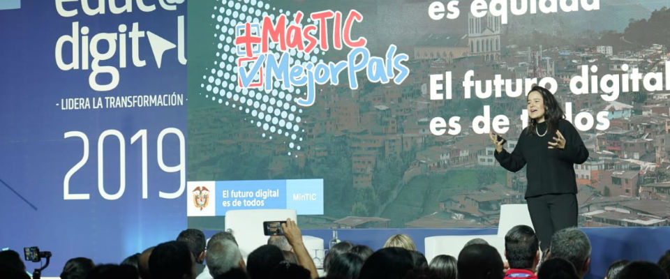 Ministra TIC, Sylvia Constaín