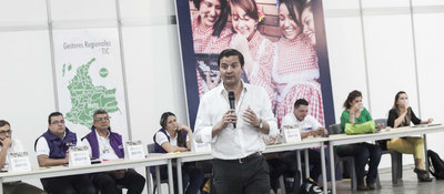 Ministro TIC - David Luna con los gestores TIC