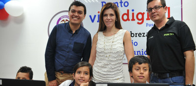 Viceministra TIC - María Carolina Hoyos en Punto Vive Digital de Fusagasugá