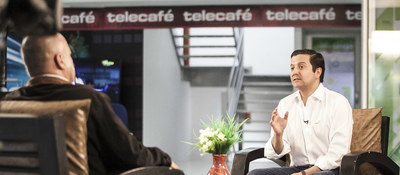 Ministro TIC - David Luna visita a Telecafé