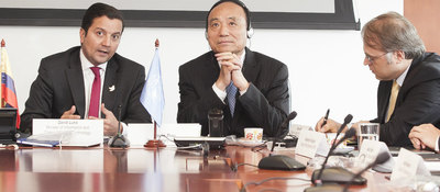 Ministro TIC con Secretario General de la UIT