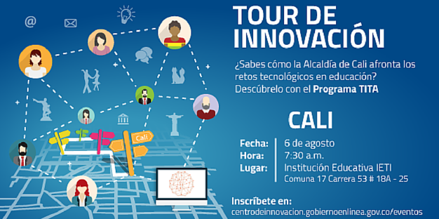 Tour de Innovación del MinTIC llega por primera vez a Cali Tour de Innovación del MinTIC llega por primera vez a Cali