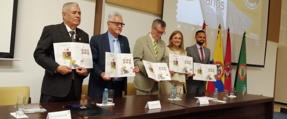 Estampilla por los 50 años de la Universidad Libre Seccional de Pereira