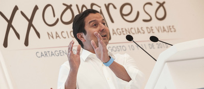 Ministro TIC David Luna en Congreso Nacional de Agencias de Viajes