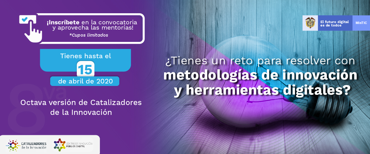 MinTIC abre convocatoria para solucionar retos o problemáticas de las entidades públicas