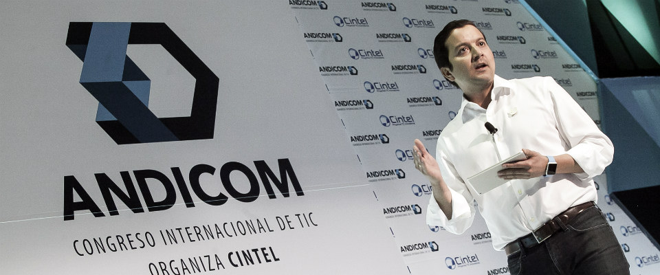 David Luna en Andicom David Luna en Andicom