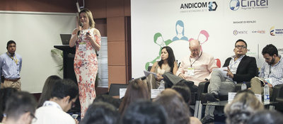 Lina María Taborda en Andicom 2015