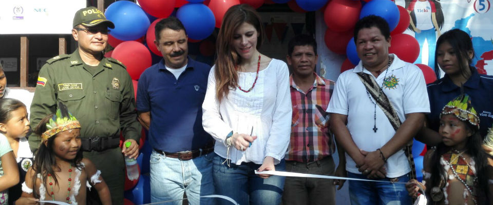 Viceministra María Carolina Hoyos Turbay entregó un nuevo Kiosco Vive Digital en Leticia Viceministra María Carolina Hoyos Turbay entregó un nuevo Kiosco Vive Digital en Leticia