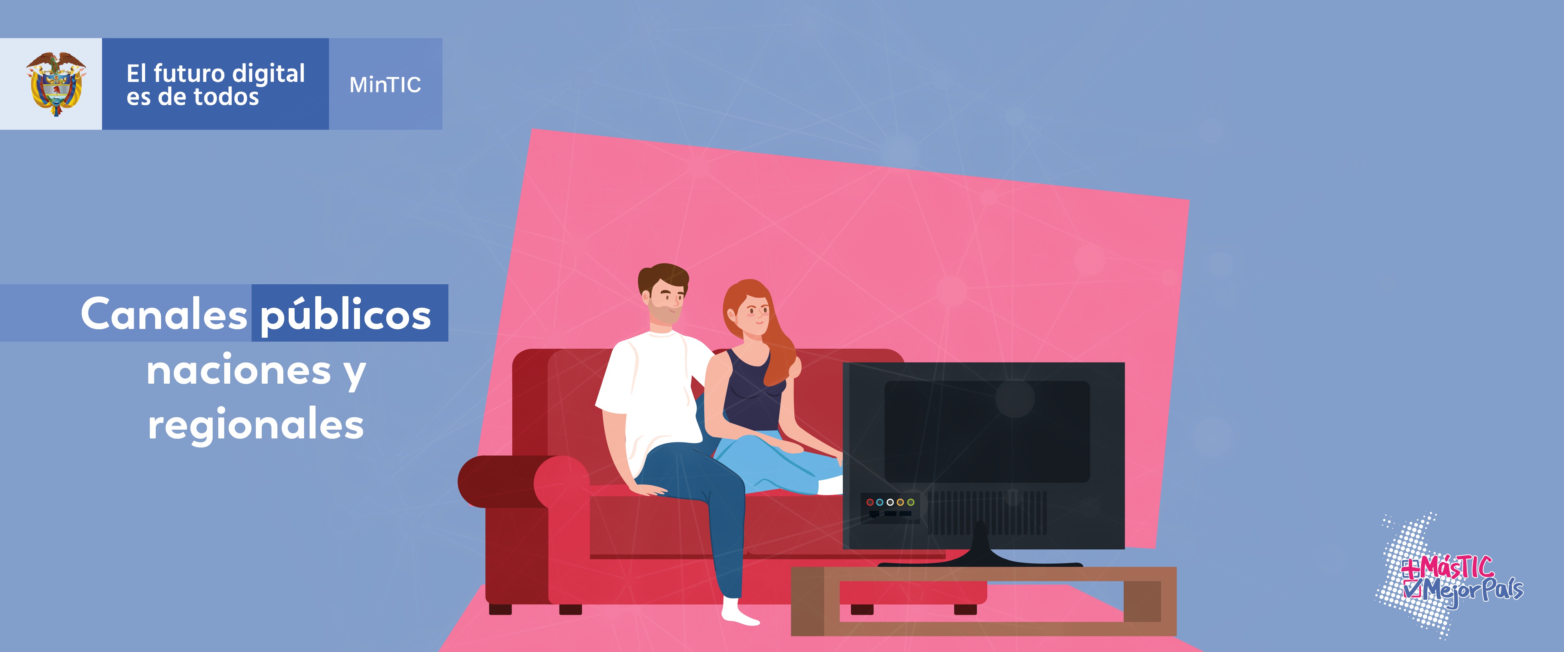 Aumento de la audiencia de canales públicos