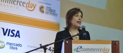 Viceministra TI - María Isabel Mejía en e Commerce Day