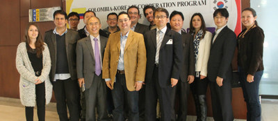 Reunión de cooperación entre Colombia y Corea del Sur