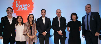 Ministro TIC - David Luna en premios El Dorado