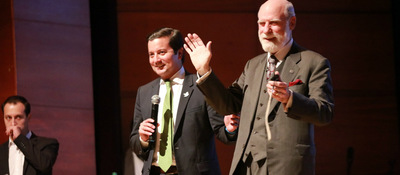 David Luna y Vint Cerf