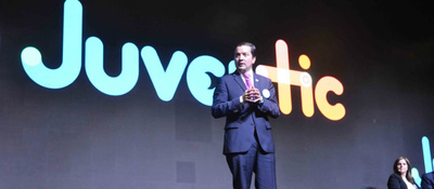 Ministro David Luna en Juventic