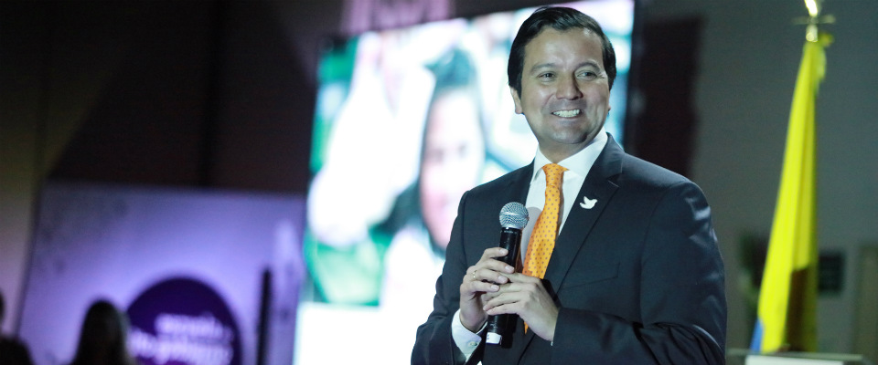 Ministro TIC - David Luna en apertura de Escuela de Alto Gobierno TIC