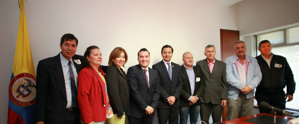 MinTIC recibió la visita de alcaldes municipales del Huila