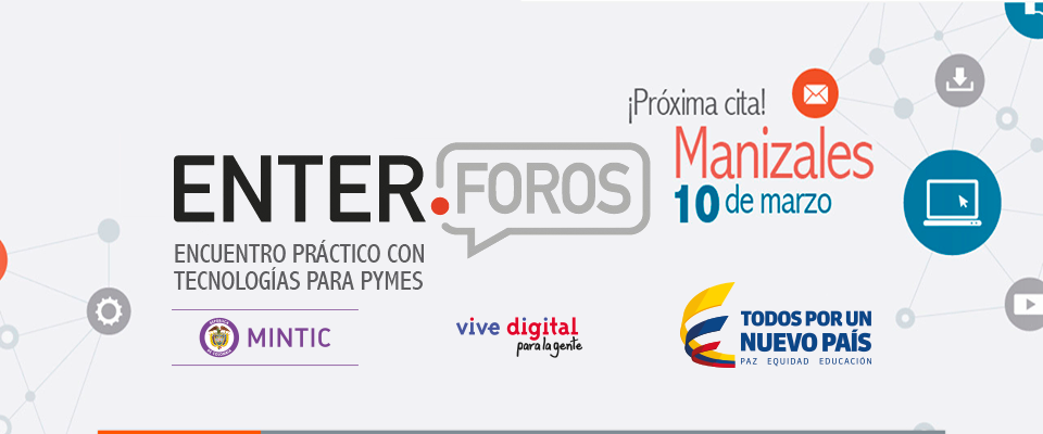 Ministerio TIC se une a Foros Enter para hablar de tecnología en Mipymes