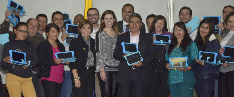 Ministerio TIC llegó a Soacha con tabletas para los profesores