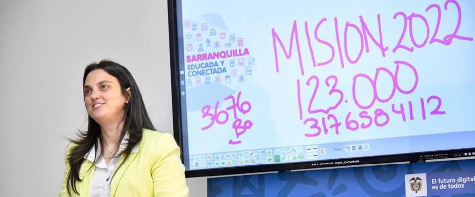 Ministra de las TIC Karen Abudinen Ministra de las TIC Karen Abudinen