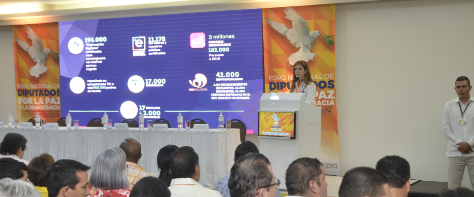 Foro Nacional de Diputados en Cúcuta