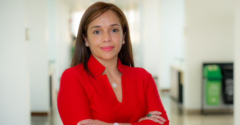 Foto de la Jefe de la Oficina de Planeación y estudios sectoriales - Juddy Alexandra Amado Sierra