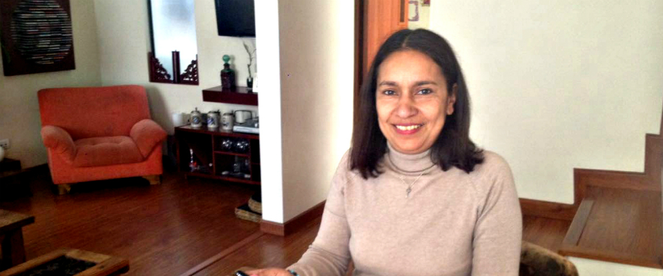 Fanny Pava, beneficiaria de Teletrabajo
