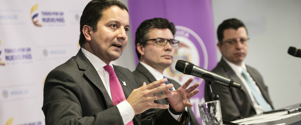 David Luna en el lanzamiento de la aplicación #ClicSalud