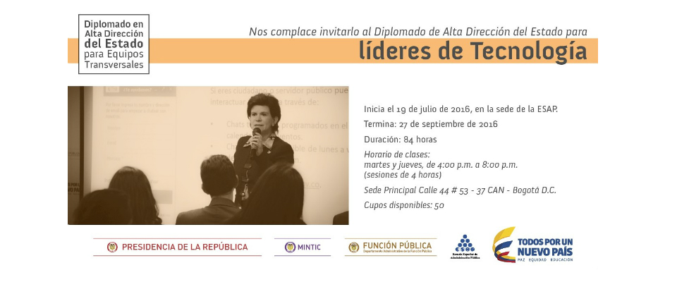 Alta Dirección del Estado para Equipos Transversales
