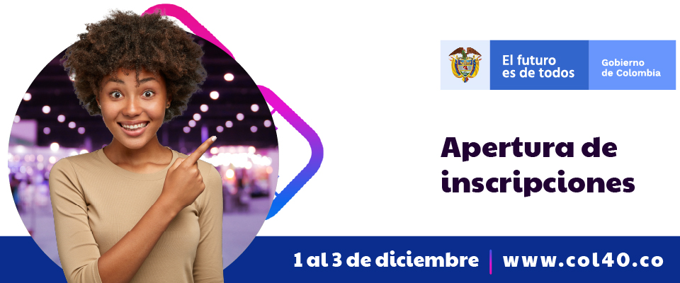El lanzamiento de apertura de inscripciones fue hecho este martes por la ministra de las TIC.