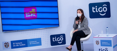 Ministra de las TIC, Karen Abudinen Ministra de las TIC, Karen Abudinen