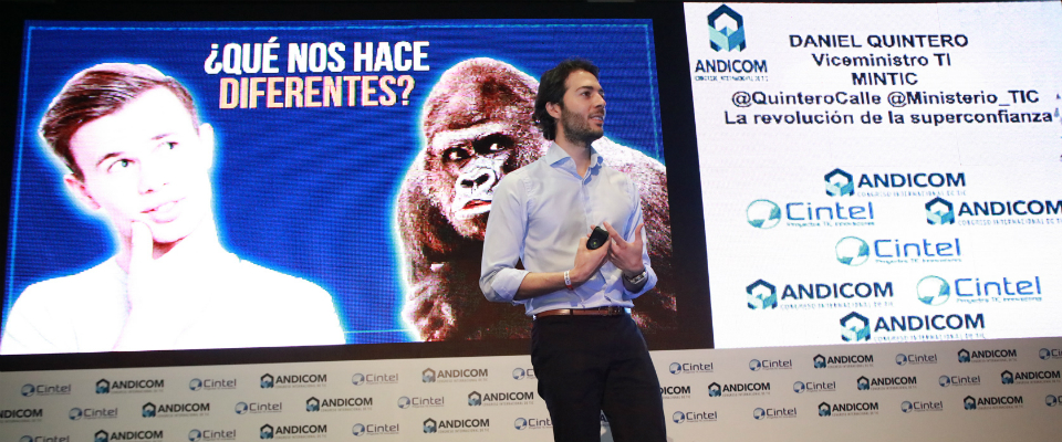 Viceministro TI Daniel Quintero Calle