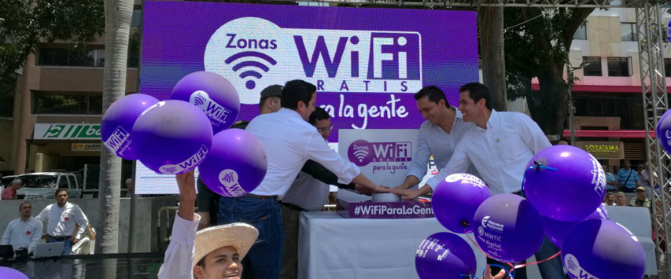 primeras 100 Zonas Wifi Gratis del país