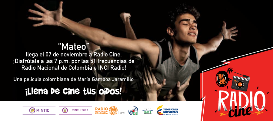 Mateo' llega a Radio Cine el 07 de noviembre