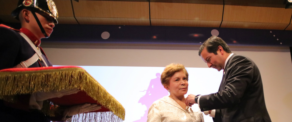 Ministro David Luna condecoró con la Medalla 'Manuel Murillo Toro"