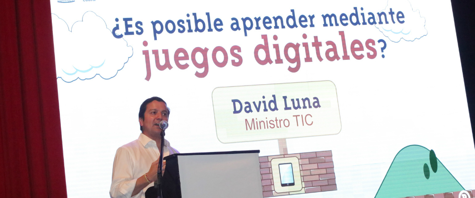 Ministro TIC David Luna, inaugura Educa Digital 2016
