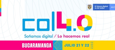 Inscríbete a Colombia 4.0 Bucaramanga y disfruta del evento más importante de la industria creativa Digital y TI de Latinoamérica