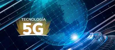 Banner de promoción de la subasta del 5G