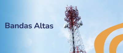 Imagen diseñada con el texto Bandas Altas