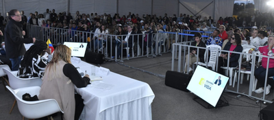 Foto del Presidente Petro en Kennedy